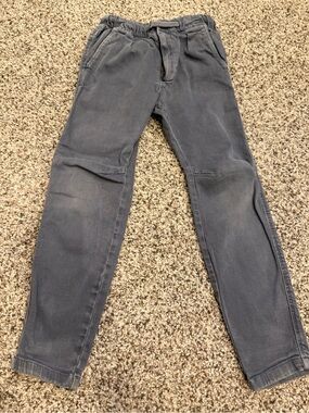 Boys ZARA Casual Stretch Jogger Jeans - Gray